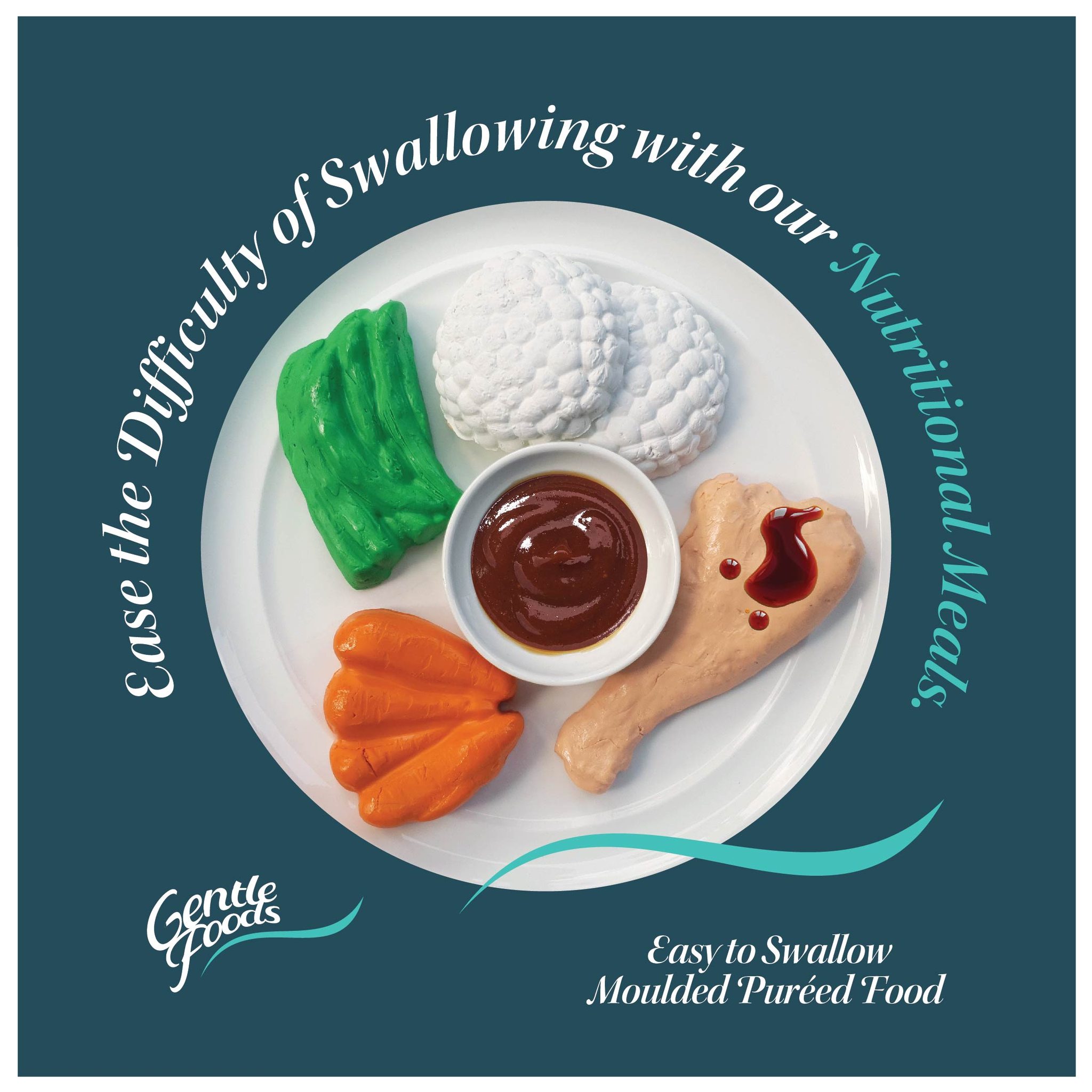 ▲為了讓病患長者能夠安心進食補充營養,Gentle Foods團隊,不斷琢磨每一種食物的稠度、質地口感、口味的變化,甚至在顏色及形狀下功夫,讓這些族群在生病的狀態下,還是能夠保有對食物的熱情。 ▲為了讓病患長者能夠安心進食補充營養,Gentle Foods團隊,不斷琢磨每一種食物的稠度、質地口感、口味的變化,甚至在顏色及形狀下功夫,讓這些族群在生病的狀態下,還是能夠保有對食物的熱情。