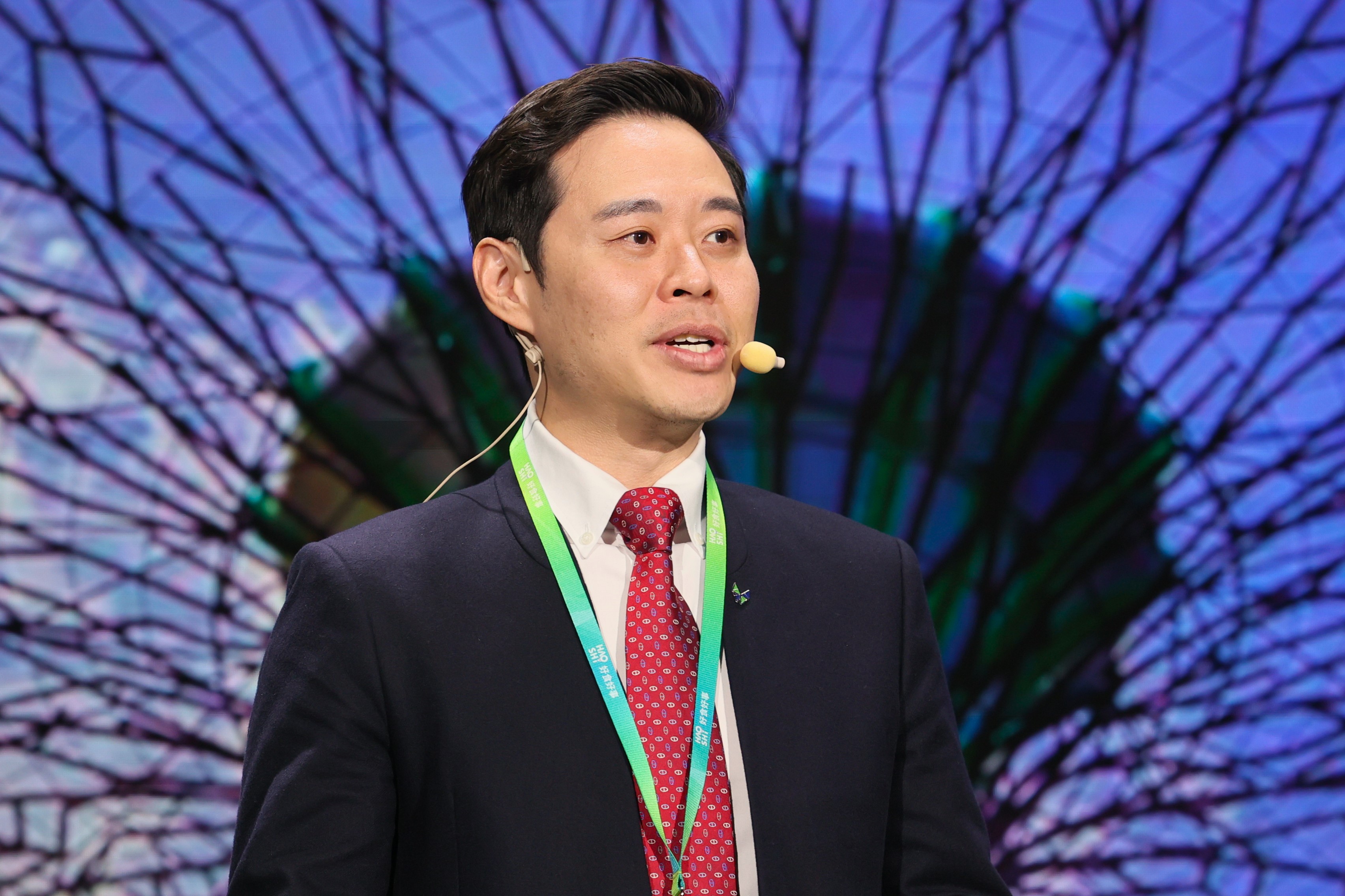 ▲新加坡食農科技加速器Innovate 360創辦人鍾程龍分享協助新加坡食農科技新創加速經驗，以及新加坡食農科技生態系發展。